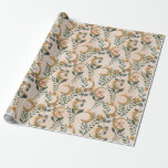 Boho  Grönt Botanical Måne Möhippa Presentpapper<br><div class="desc">Gör möhippan extra speciell med detta , Sage och Guld Boho botaniska Måne-emballage pappert. Elegantens blandning av mjuka och sage-nyanser, accentuerad med skakande guld, skapar en drömmande perfekt med boho-chic för att fira den blivande bruden. Med ett känsligt botaniskt mönster och en mononlyst utformning tillför detta papper en aning stollig...</div>