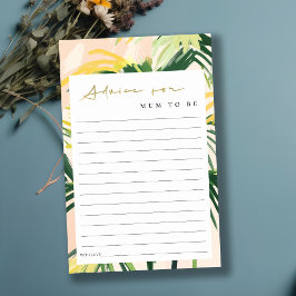 Boho  Grönt Tropical Handflatan Advice for Morsa