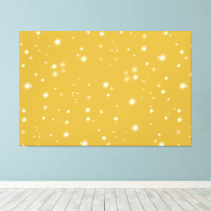 Boho Guld Starlight Canvastryck