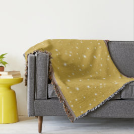 Boho Guld Starlight Filt