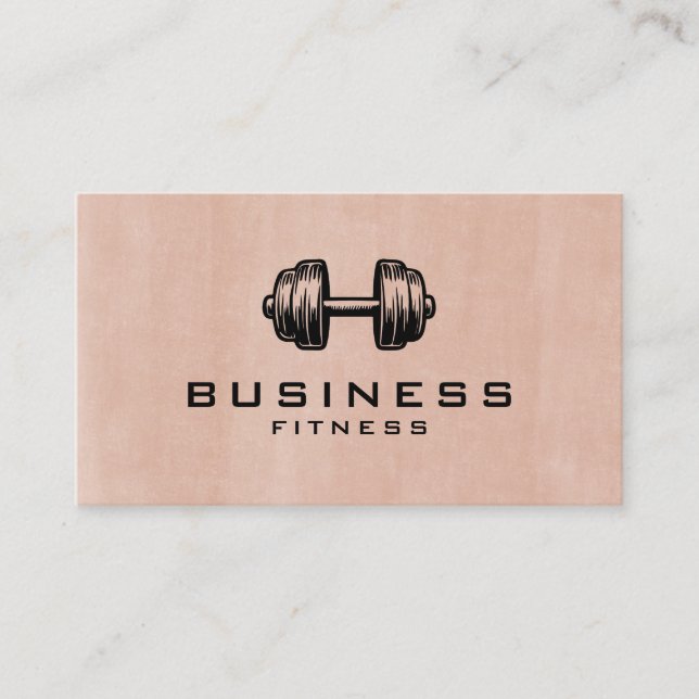 Boho Gym / Personlig Tränare Visitenkort  Visitkort (Framsida)