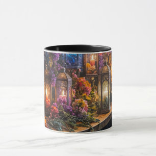 Boho Gypsy Bohemian LanternCandles Mugg
