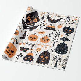 Boho Halloween Cute Party Embellish Presentpapper