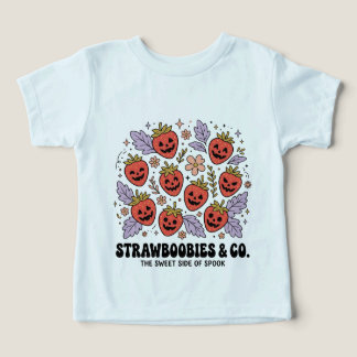 Boho Halloween Jordgubbar PNG T Shirt