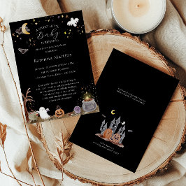 Boho Halloween Sweet Little Baby är en blåsare Inbjudningar
