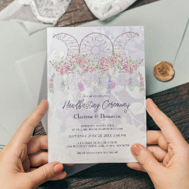 Boho Handfasting Trippelmåne Drömfångare Inbjudningar