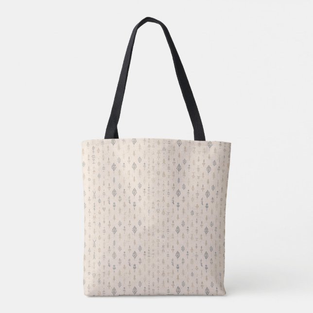 Boho-handväska Tygkasse (Baksida)