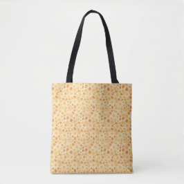 Boho Harmony – Abstrakt blommig tryckt totebag Tygkasse