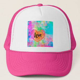 Boho Heart Kärlek Keps