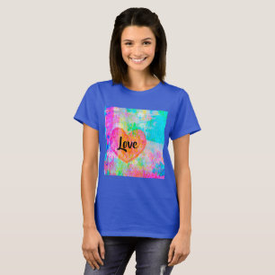 Boho Heart Kärlek Tee