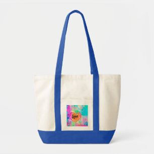 Boho Heart Kärlek Tygkasse