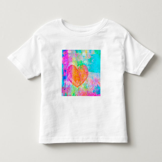 Boho Heart Tee Shirt (Framsida)