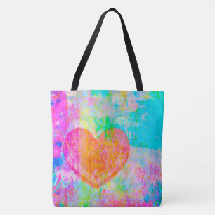 Boho Heart Tygkasse