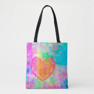 Boho Heart Tygkasse
