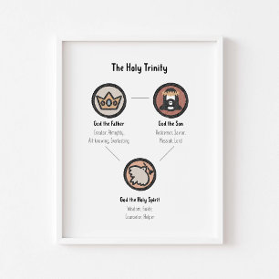 Boho heligan trinity poster