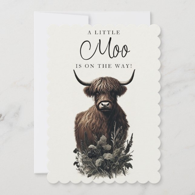 Boho Highland Cow (Framsida)