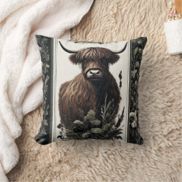 Boho Highland Cow Kudde