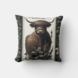 Boho Highland Cow Kudde