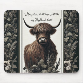Boho Highland Cow Musmatta