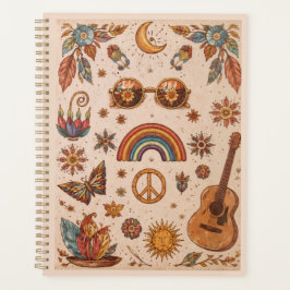 Boho hippie planerare
