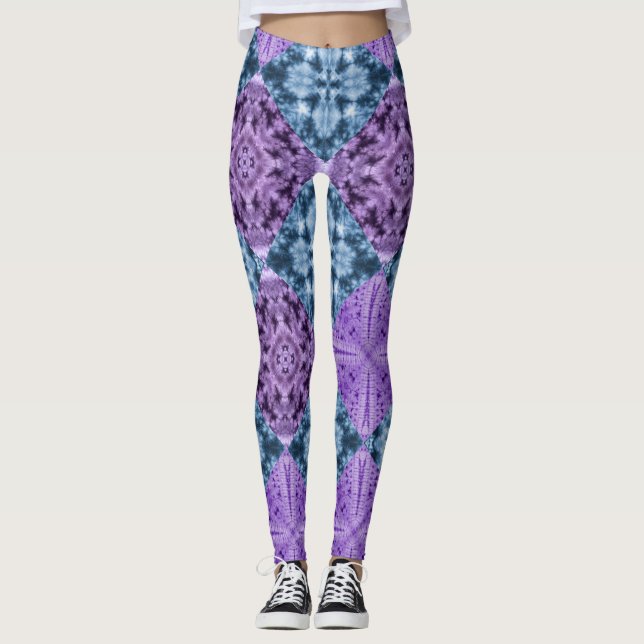 Boho Hippietäcke Leggings (Framsida)