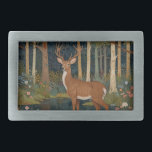 Boho Hjort in Woodland: Rustic Forest Greenery<br><div class="desc">Förlora dig i den här elegantens bohemiska hjort, där naturens storhet möter tidlös konst. Den här exquisite biet, mot en lush-skogsbakgrund, fångar upp den heliga skönheten hos en verdant skogsmark, rik med invecklade detaljer om flora och handdukande träd. Hjorten, som står i majoritet i en stillastående kropp av vatten, observerar...</div>