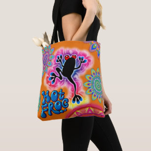 Boho hoade grodasurfa som den psychedelic totot tygkasse