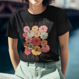 Boho höst design t shirt