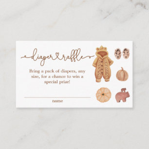 Boho höst minimalistisk modern neutral baby shower tilläggskort