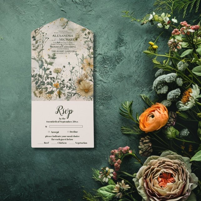 Boho Höst Vildblomma Bröllop (Skapare uppladdad)