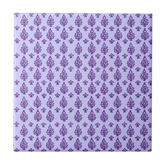 Boho India Block Print Kakelplatta (Framsidan)