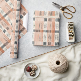 Boho-inhemska prydnadsföremål marin geometrisk et presentpapper
