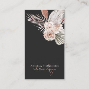 Boho Insida Designer Ro Pampas Grass Visitkort