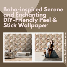 Boho-inspirerad Serene och Enchanting Peel and Sti
