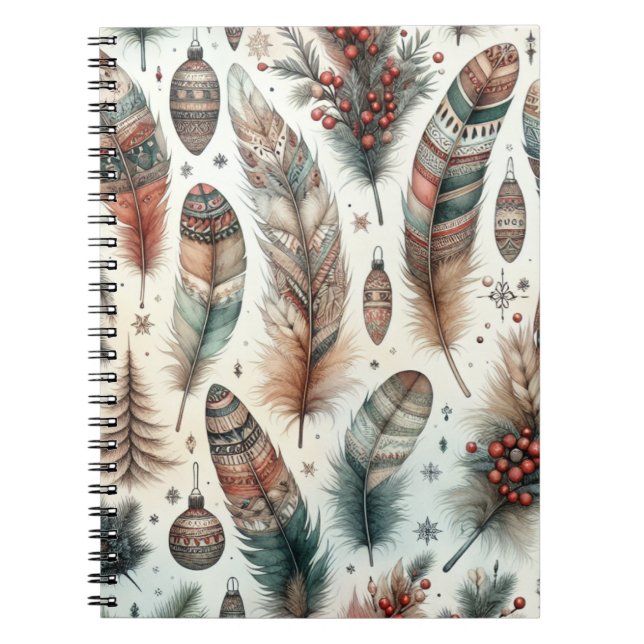 Boho-jul Anteckningsbok (Framsidan)