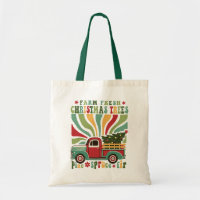 Boho jul Farm Fresh Träd Lastbil
