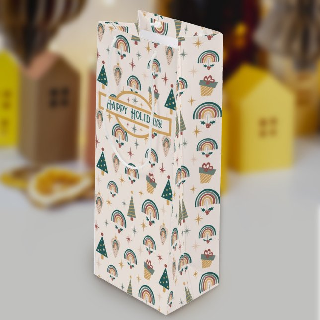 Boho jul Gift Bag (Skapare uppladdad)