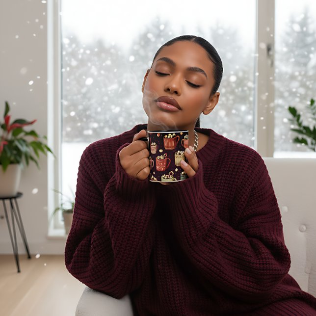 Boho jul het choklad mugg (Skapare uppladdad)