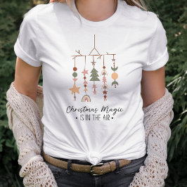 Boho jul Magic Festive Helgdag T Shirt