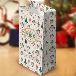 Boho jul Small Gift Bag