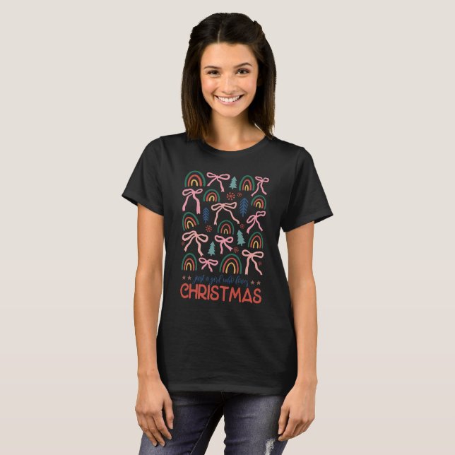 Boho julcitat  t shirt (Hel framsida)