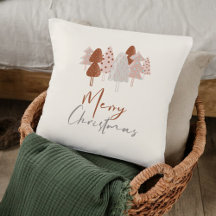 Boho julgran kudde – mysig juldekoration