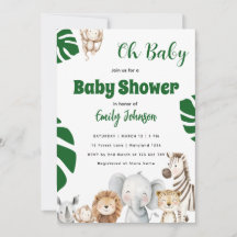 Boho Jungle Bebis Shower
