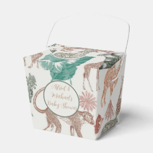 Boho Jungle Safari Baby Shower Presentaskar