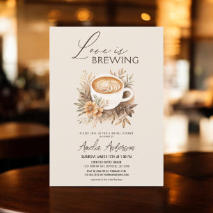Boho Kärlek är Brewing Möhippa Inbjudningar