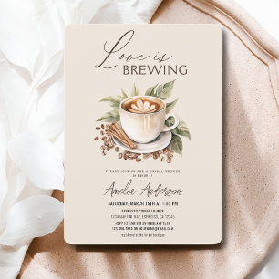 Boho Kärlek är Brewing Möhippa Inbjudningar