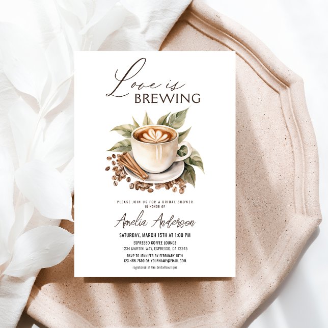 Boho Kärlek är Brewing Möhippa Inbjudningar (Skapare uppladdad)