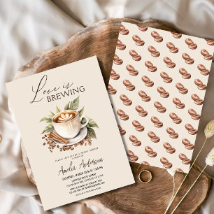 Boho Kärlek är Brewing Möhippa Inbjudningar