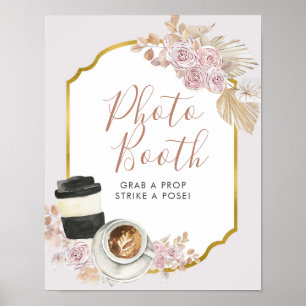 Boho Kärlek bringar fotobooth-skylten Poster