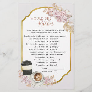 Boho Kärlek brinner, skulle hon hellre spela?